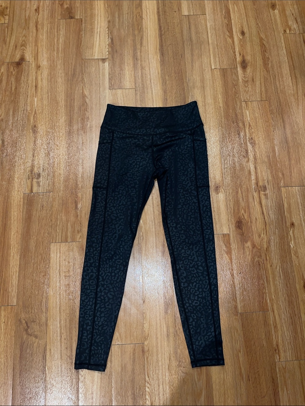 Constantly Varied Gear Black Leopard-Print High-Waist Leggings